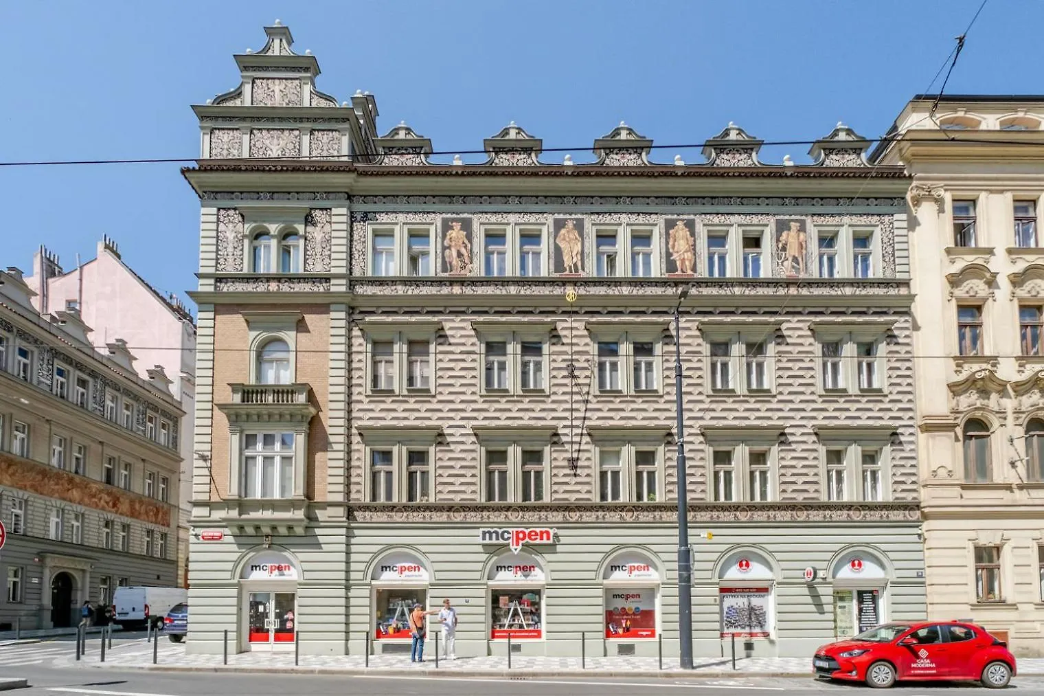 Apartmán Blueground Letna Furnished Studio Foodie Area Prg-54 Praha