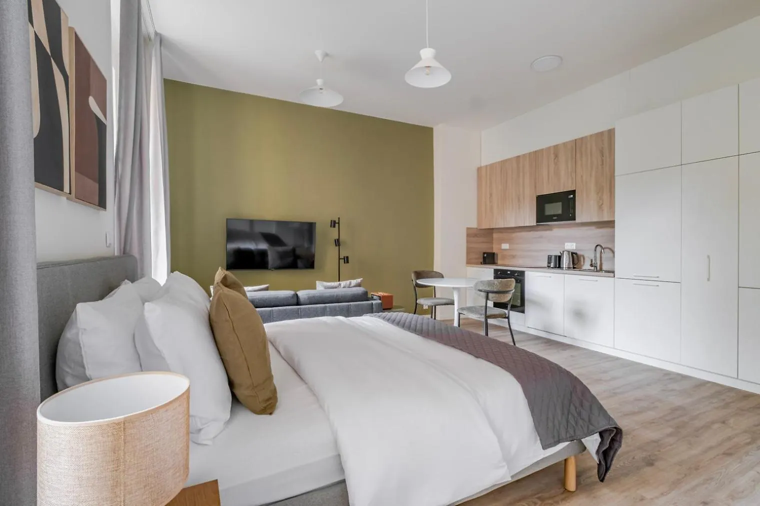 Apartmán Blueground Letna Furnished Studio Foodie Area Prg-54 Praha Česká republika